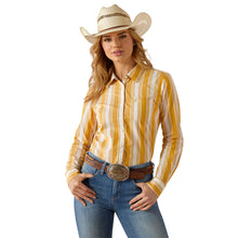 'Ariat' Women's Kirby Stretch Long Sleeve - Nugget