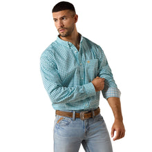 'Ariat' Men's Wrinkle Free Andy Classic Fit Shirt - Angel Blue