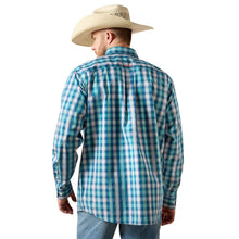 'Ariat' Men's Pro Series James Classic Fit Shirt - Blue