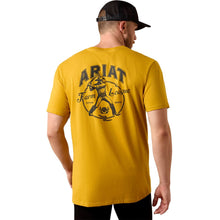 'ARIAT' Men's Farm League Classic Fit T-Shirt - Chai Tea