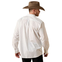 'ARIAT' Men's Somers Print Classic Fit Shirt - White Multi