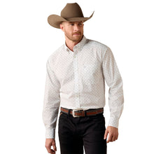 'ARIAT' Men's Somers Print Classic Fit Shirt - White Multi