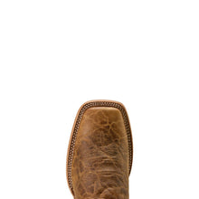 'Ariat' Men's Cowhand Wide Square Toe Cowboy Boot - Smoked Tan / True Black