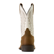 'Ariat' Men's Big Country Wide Square Toe - Mustang Brown / Smokey Cream