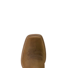 'Ariat' Men's Big Country Wide Square Toe - Mustang Brown / Smokey Cream