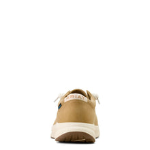 'Ariat' Men's Buckeye Waterproof Shoe - Light Tan / Naturally Distressed Croc Print