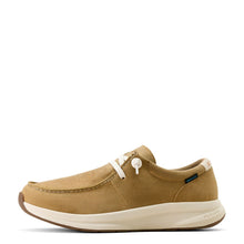 'Ariat' Men's Buckeye Waterproof Shoe - Light Tan / Naturally Distressed Croc Print