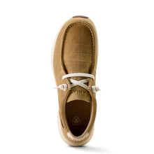'Ariat' Men's Buckeye Waterproof Shoe - Light Tan / Naturally Distressed Croc Print