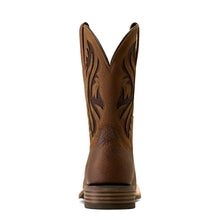 'Ariat' Men's Kanyon Toughstock VentTEK Wide Square Toe Cowboy Boot - Earth / Adobe Mocha Suede