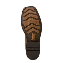 'Ariat' Men's Kanyon Toughstock VentTEK Wide Square Toe Cowboy Boot - Earth / Adobe Mocha Suede