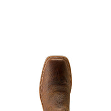 'Ariat' Men's Kanyon Toughstock VentTEK Wide Square Toe Cowboy Boot - Earth / Adobe Mocha Suede