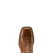 'Ariat' Women's Round Up Remuda Wide Square Toe Western Boot - Aged Tan