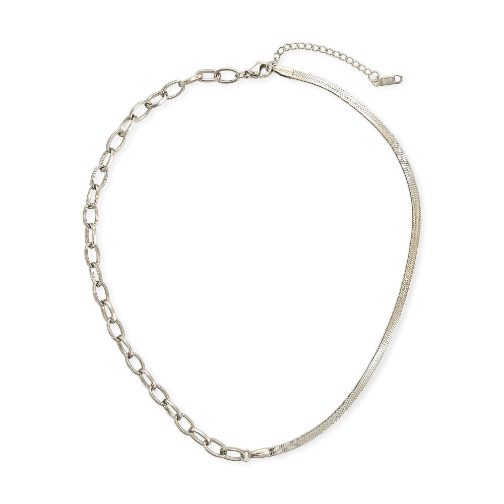 'OMG Bling' Women's Water Resistant Necklace - Silver