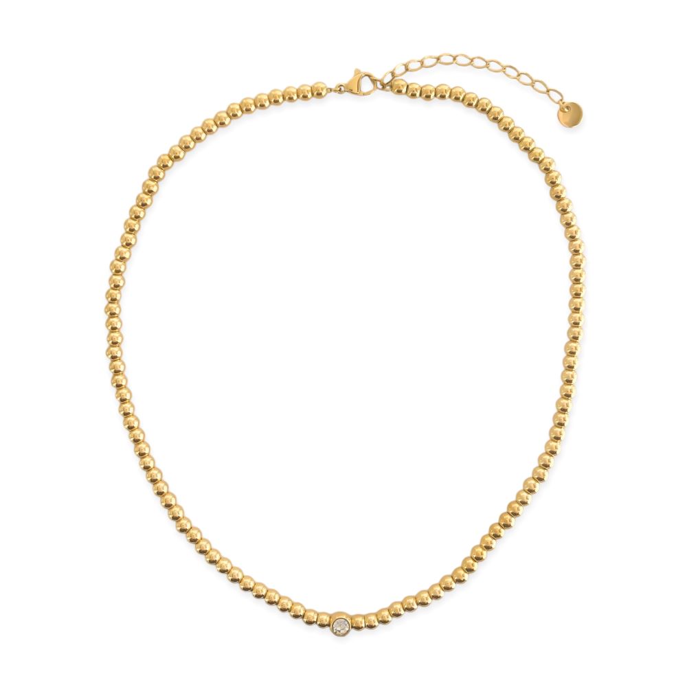 'OMG Bling' Women's Water Resistant Necklace - Gold