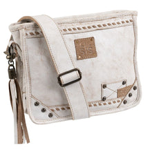 'Carroll Companies-STS' Women's Cremello Crossbody - White