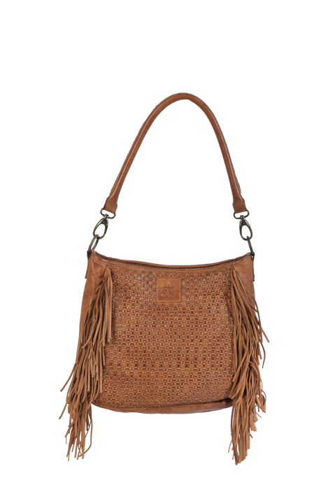 'Carroll Companies-STS' Women's Conceal Carry Sweetgrass Tess Fringe Purse
