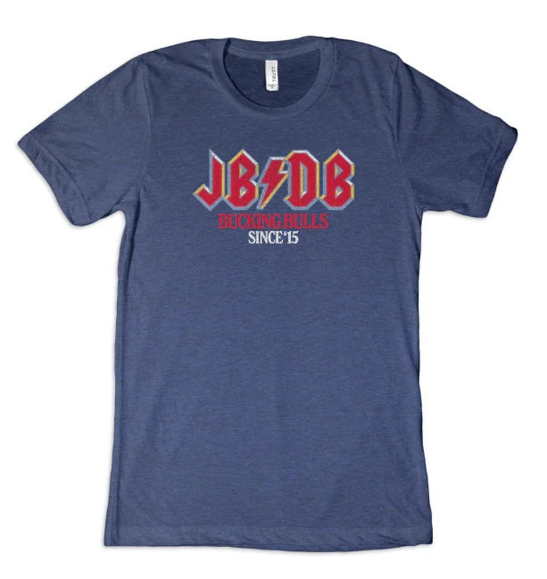 'Dale Brisby' Men's JB/DB Rock n Roll Tee - Blue