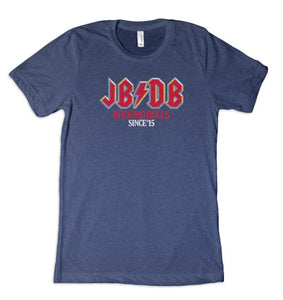 'Dale Brisby' Men's JB/DB Rock n Roll Tee - Blue