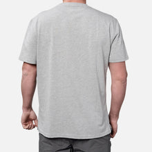 'Brunt' Men's Pocket T Shirt - Lt. Grey Heather