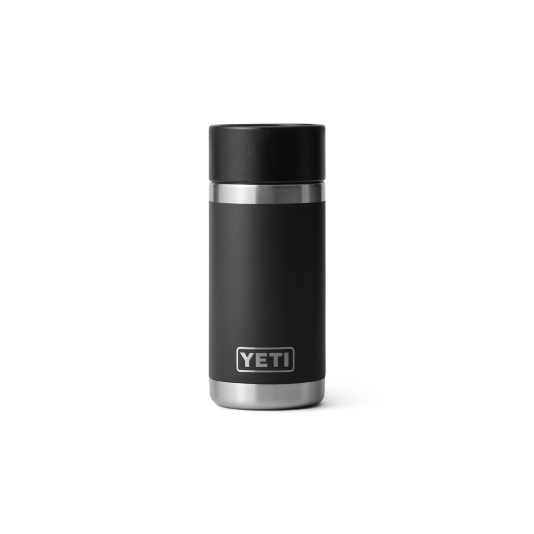 'YETI' 12 oz. Rambler Insulated Bottle with HotShot Cap - Black
