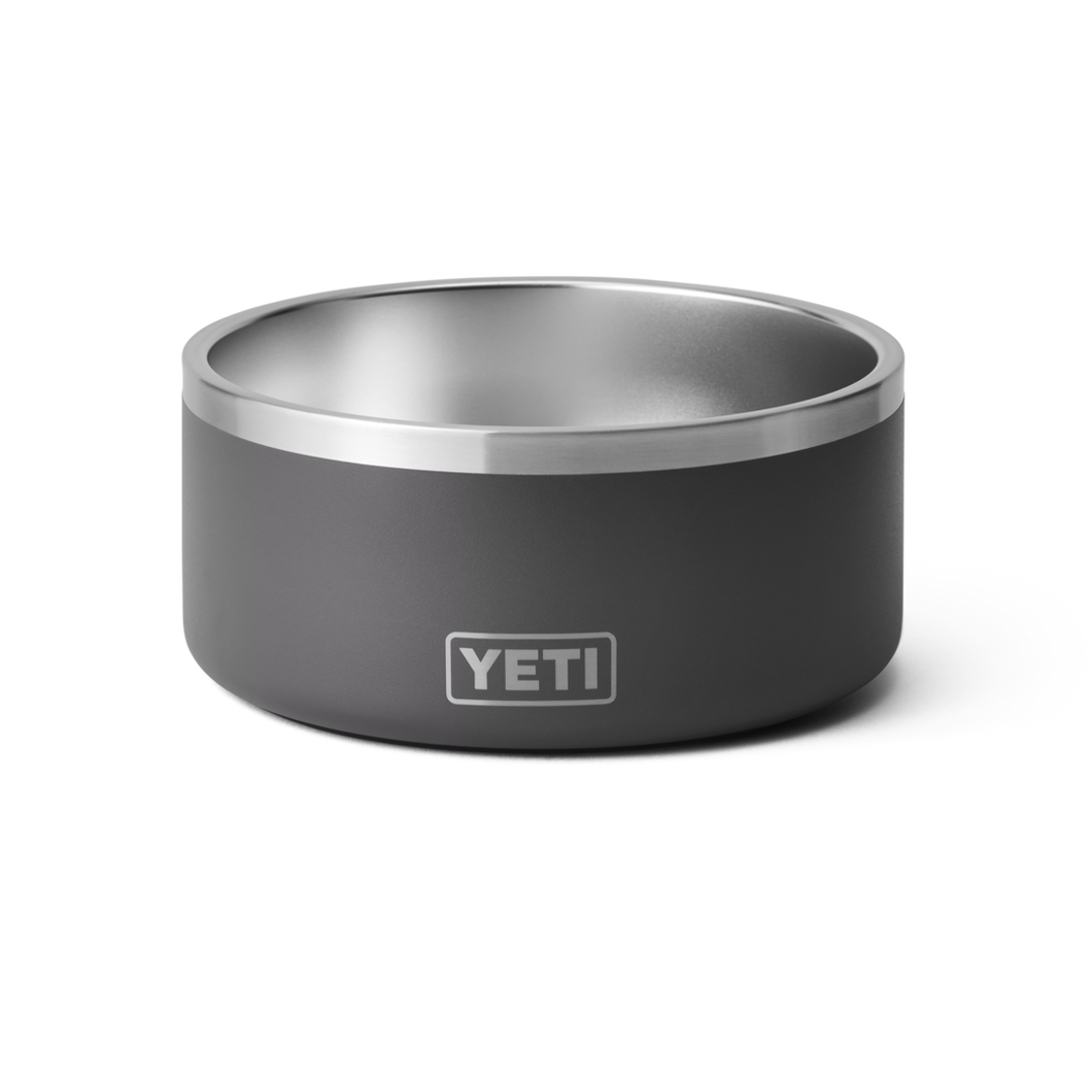 'Yeti' Boomer 8 Cup Dog Bowl - Charcoal