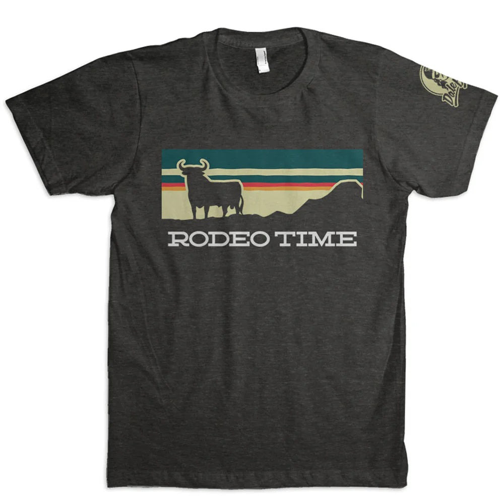 'Dale Brisby' Men's Sunset Rodeo Time Tee - Black