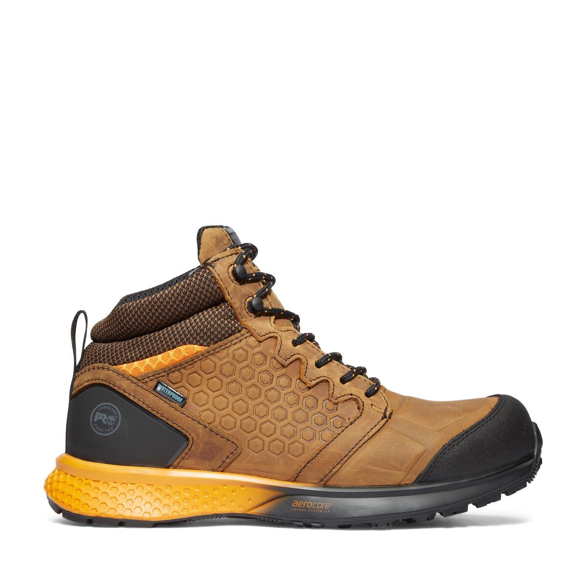 'Timberland Pro' Men's Reaxion WP Comp - Brown