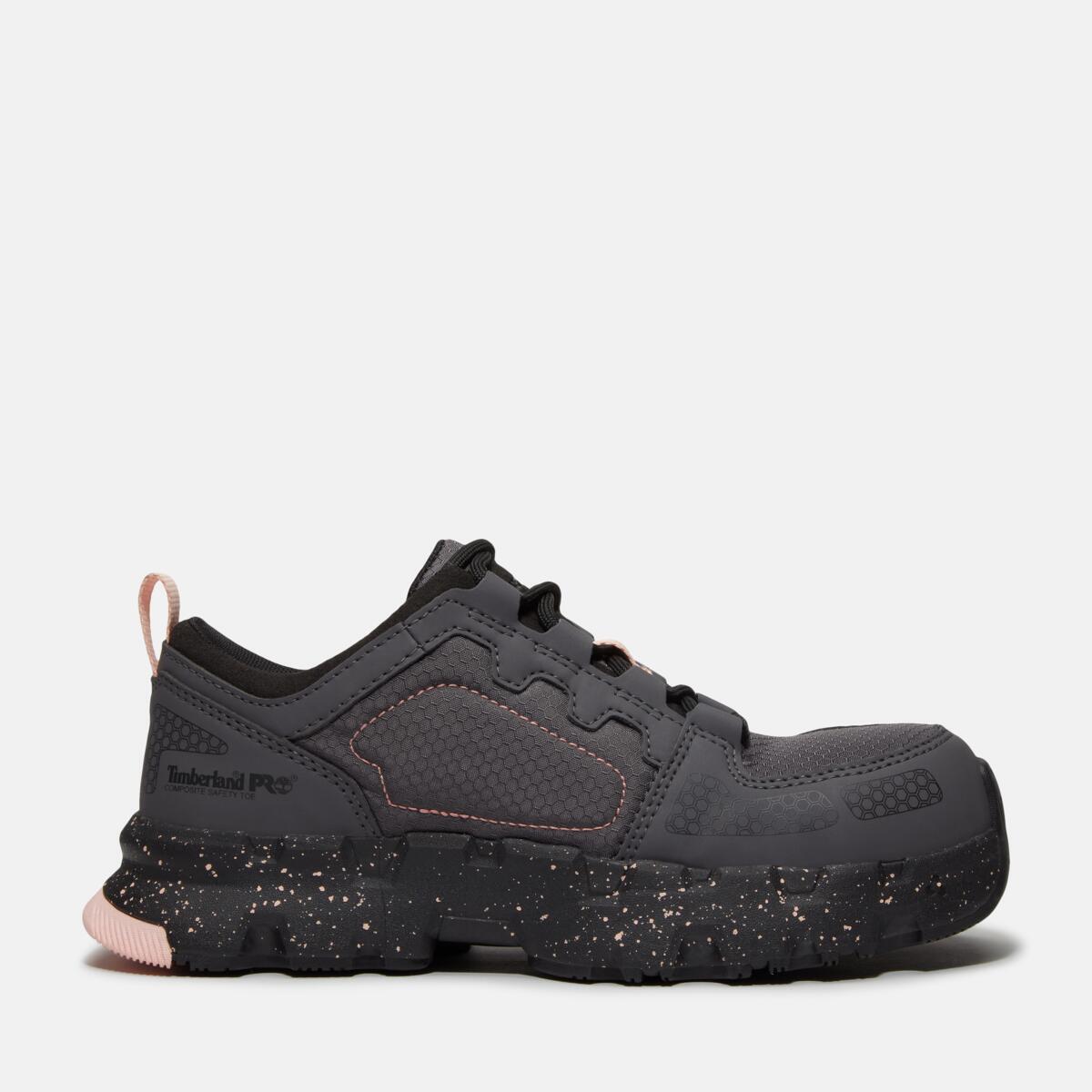 'Timberland Pro' Women's Powertrain EV ESD CT - Dark Grey / Pink