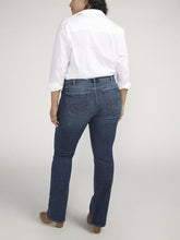 'SILVER JEANS CO' Women's Elyse Mid Rise Slim Bootcut Jeans - Indigo (Plus Size)