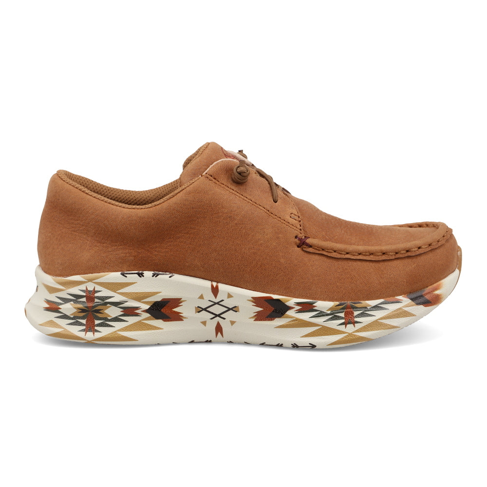 'Twisted X' Women's Ultralite Feather X Shoes - Caramel / Multi Aztec
