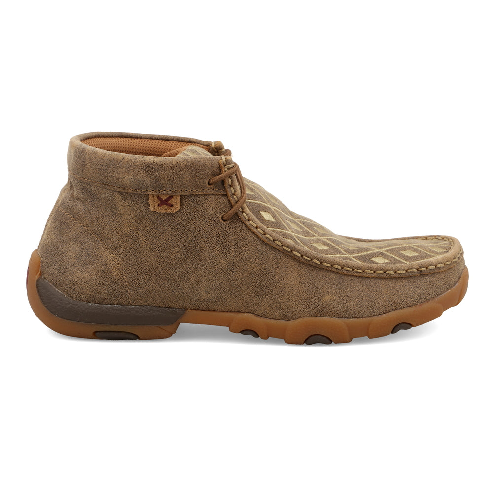 'Twisted X' Women's Chukka Driving Moc - Bomber / Tan Boots