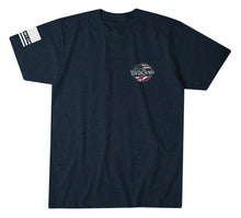 'Howitzer' Men's "We Circle" T-Shirt - Midnight Blue