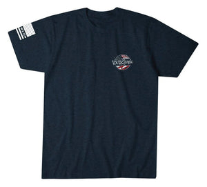 'Howitzer' Men's "We Circle" T-Shirt - Midnight Blue