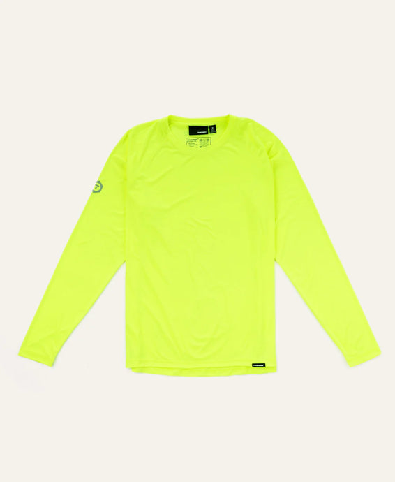 'Truewerk' Men's B1 Long Sleeve Tee - Viz Yellow