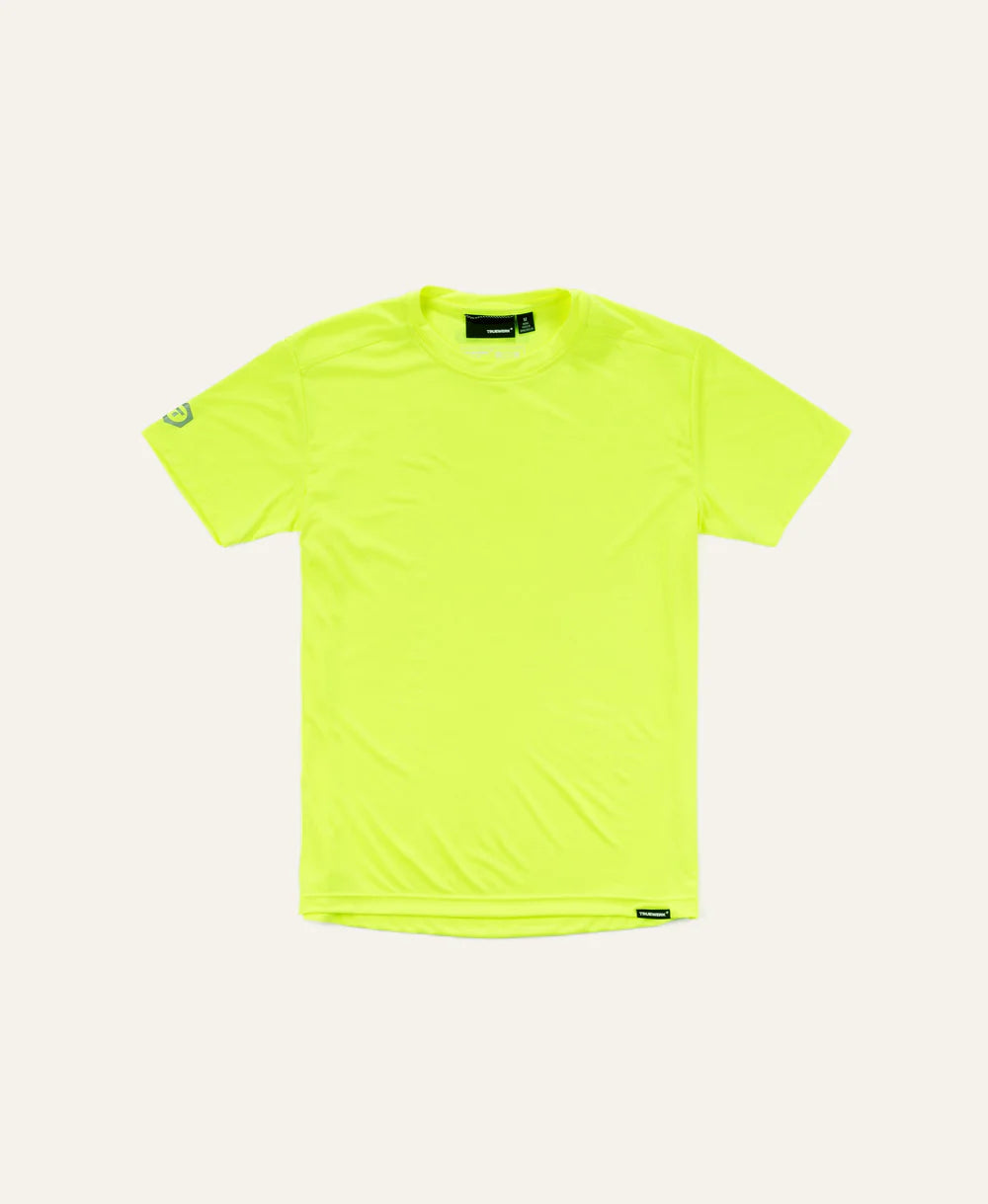'Truewerk' Men's B1 Short Sleeve Tee - Viz Yellow