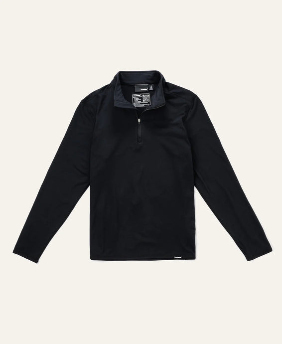 'Truewerk' Men's B2 Quarter Zip Sweatshirt - Black