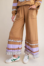 'Easel' Women's Wide Leg Pants - Mocha