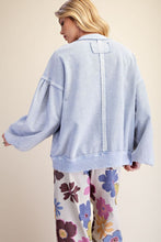 'Easel' Women's Jacket - Cotton Blue