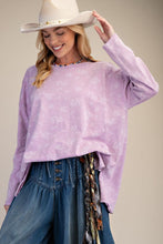 'Easel' Women's Floral Print Blouse - Lilac Pink