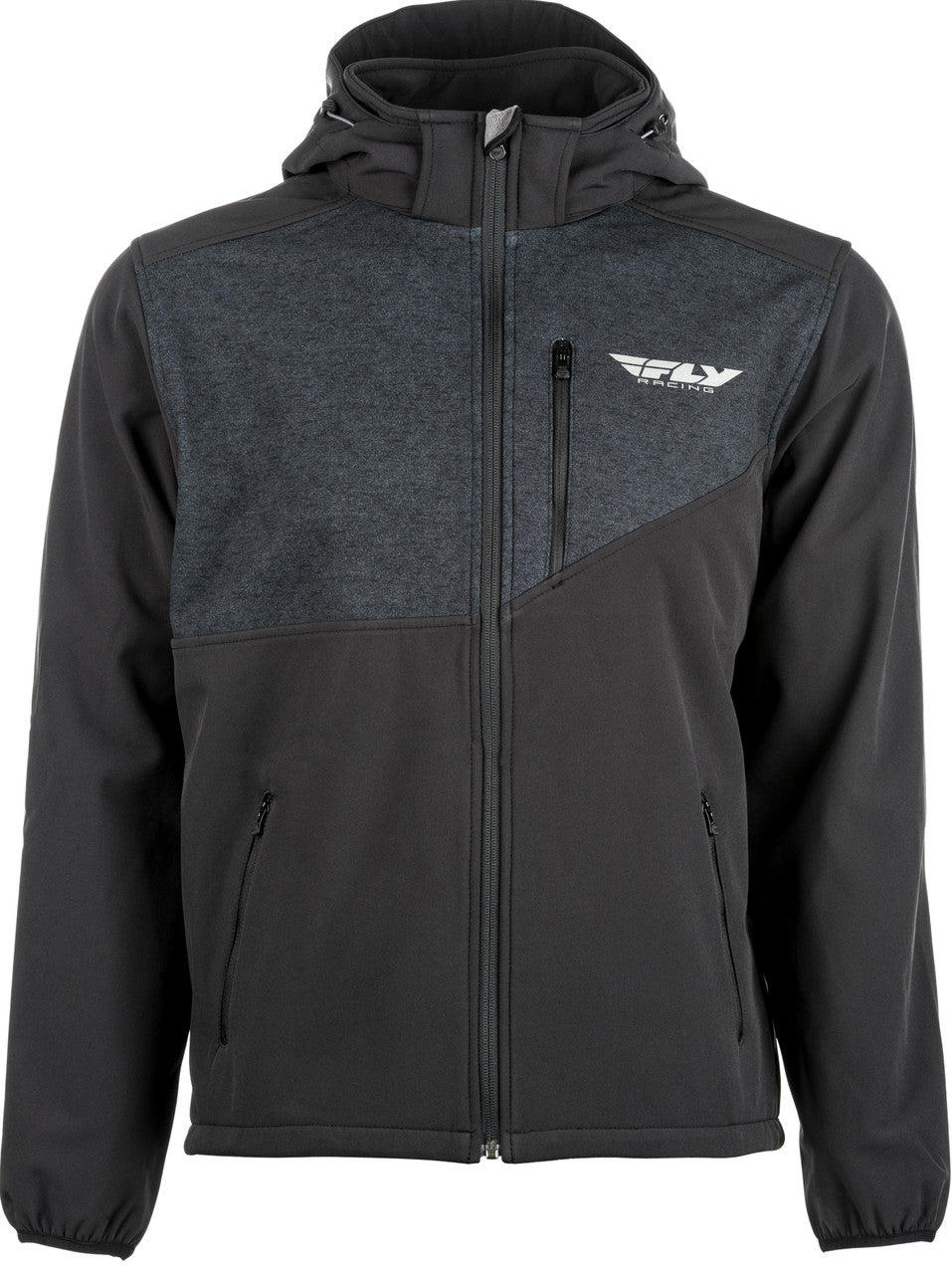 'Fly Racing' Men's Checkpoint Jacket - Black