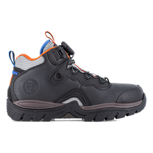 'DC' Men's Navigator EH COMP - Black / Orange / Grey