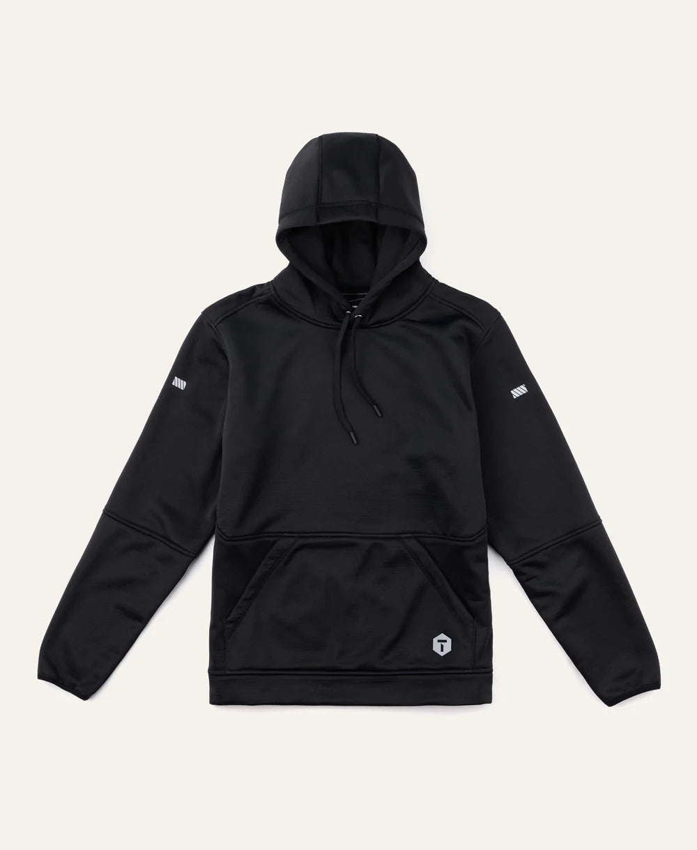 'Truewerk' Men's M2 Grid Pullover Hoodie - Black