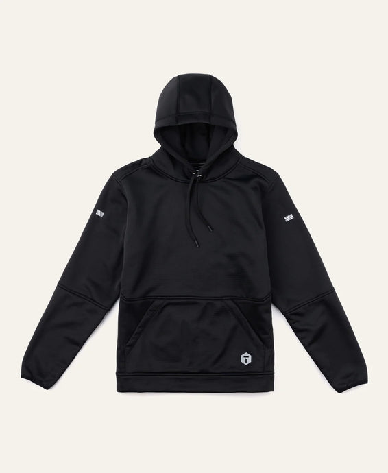 'Truewerk' Men's M2 Grid Pullover Hoodie - Black