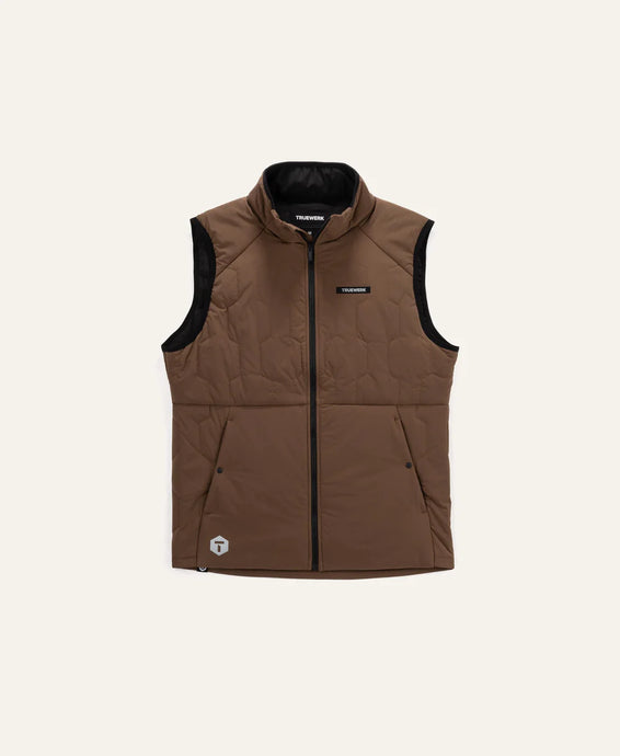 'Truewerk' Men's M3 Woobie Vest - Brown