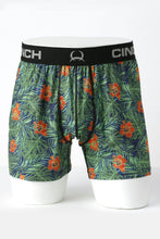 'Cinch' Men's 6" Hawaiian Boxer Brief - Blue