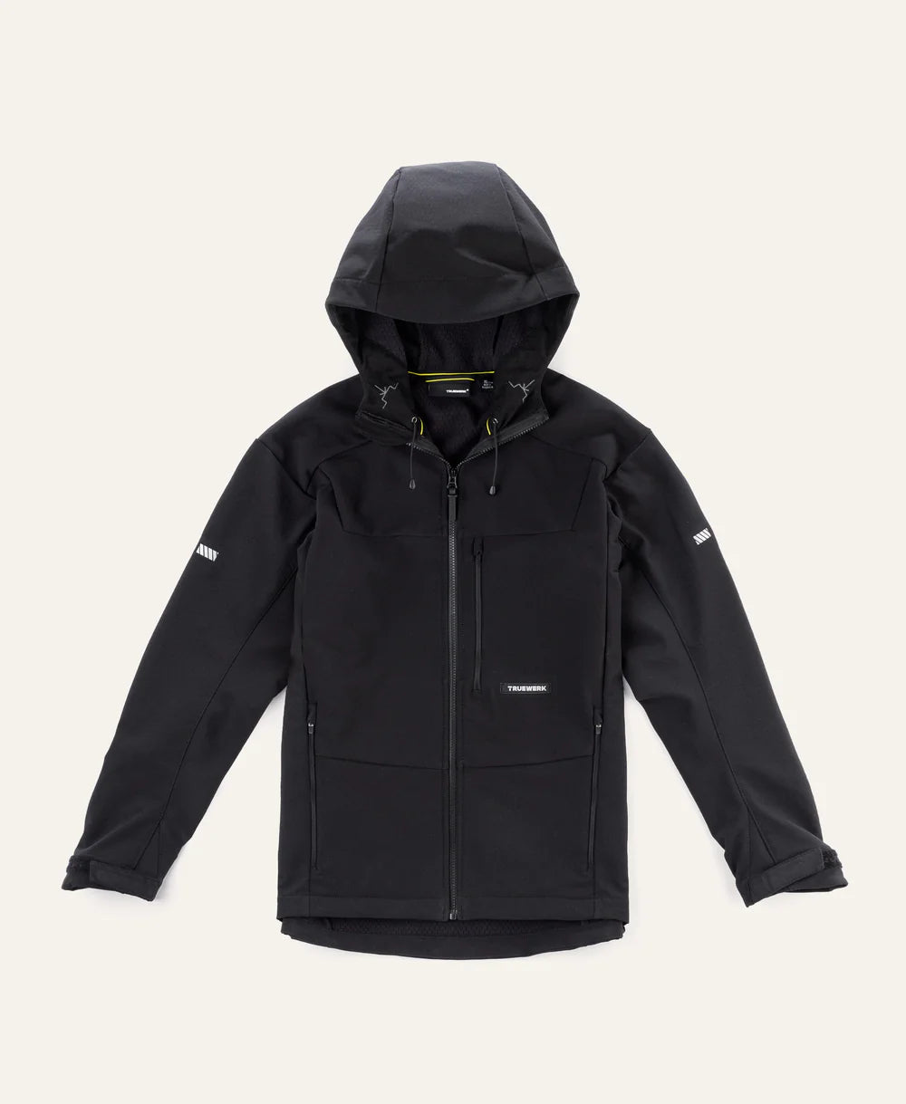 'Truewerk' Men's S3 Solution Hoodie Jacket - Black