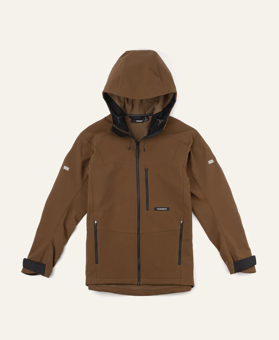'Truewerk' Men's S3 Solution Hoodie Jacket - Brown