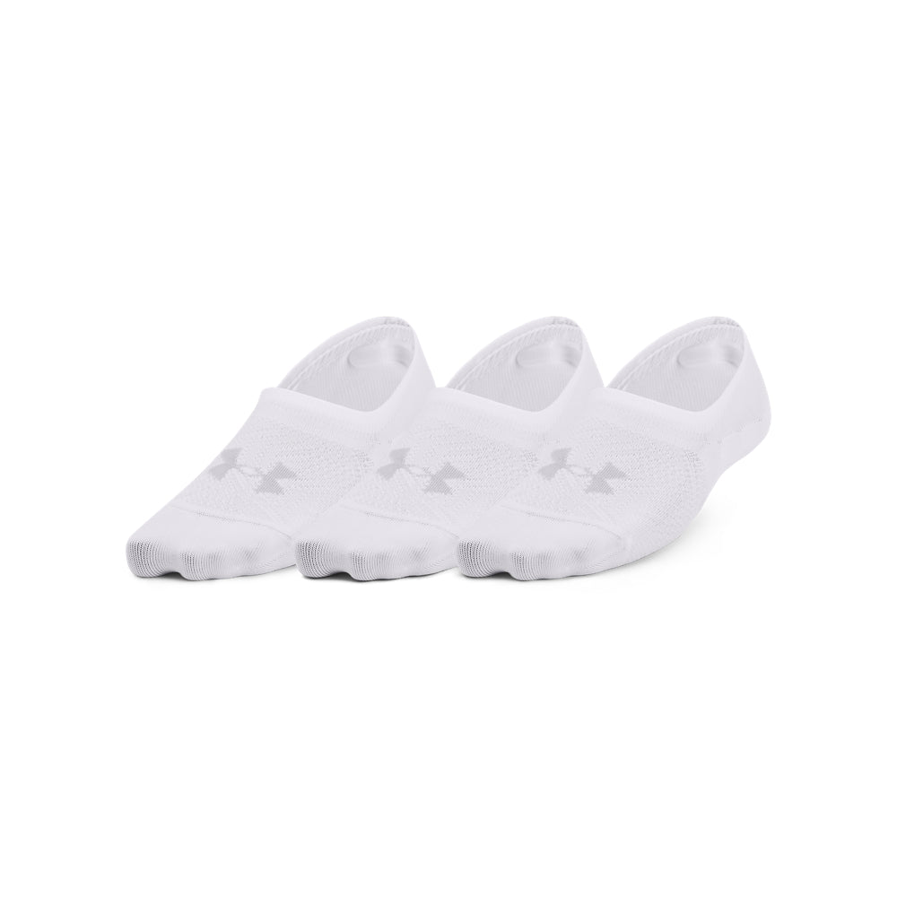 'Under Armour' Women's Breathe Lite Ultra No Show Socks - White