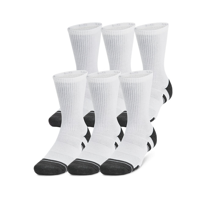 'Under Armour' Performance Tech 6 PK Crew - White