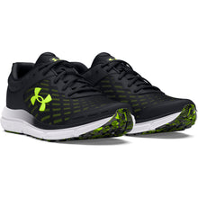 'Under Armour' Men's Charged Assert 10 - Black / Black / High Vis Yellow